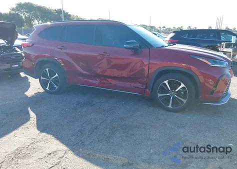 2022 Toyota Highlander Xse из США, поврежденный, VIN 5TDLZRAH6NS137265